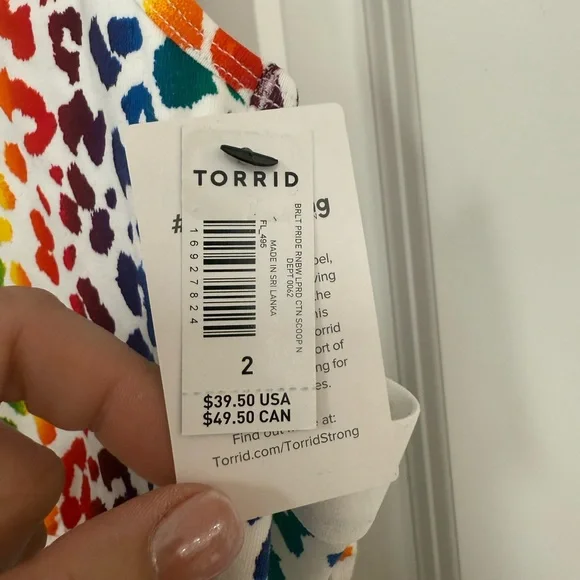 Torrid Pride Sports Bra & Panty Set - Picture 2 of 5